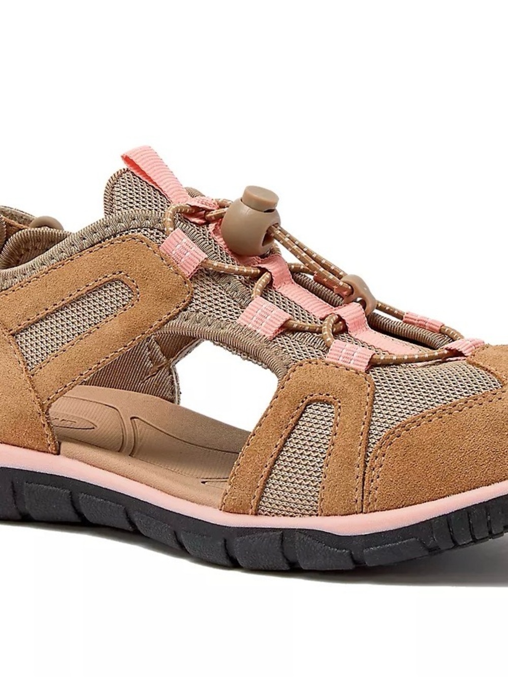 NWT Lands' End Women's Water-Resistant Closed-Toe River Sandals